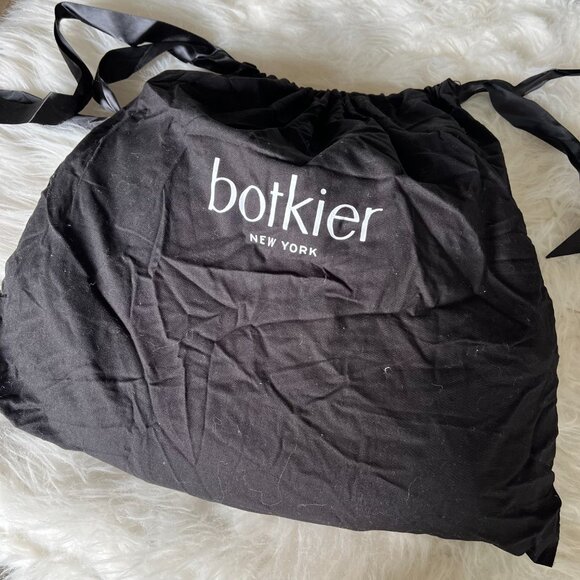 Botkier Dark Grey Leather Ruched Zipper Multi-Pocket Hobo Bag w Dustbag - Picture 8 of 8